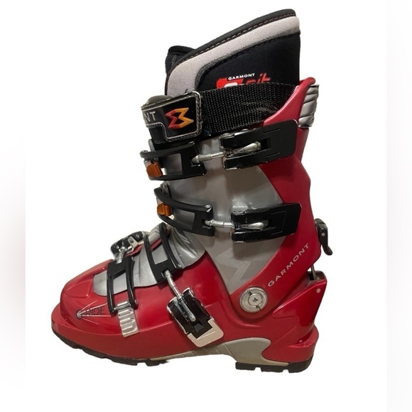 Garmont G-Ride Alpine Touring ski boots red black ski gear - Picture 1 of 10
